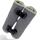 【保育士監修】 nikowaku チャイルドシート 抜け出し防止 カバー ベルト ハーネス 車 シートベルトカバー 赤ちゃん ベビーカー 子供 脱出防止 (グレー)