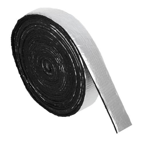 LIFKOME Pipe Insulation Tape Roll Thick Self-Adhesive Aluminum Foil Reflective Thermal Barrier for Greenhouse Roof Wall Car Insulating Window Film for Winter Energy Saving
