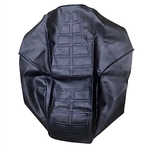 Housse de selle imperméable pour Suzuki GN250 coussin de moto plat noir