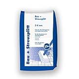 Hamann Mercatus GmbH BAU & Streusplitt 2-4 mm 25 kg Naturstein-Splitt - witterungs- & frostbeständig Wegeunterbau, Mörtel, Beton & Erosionsschutz Griffig & streuwirksam bei EIS und Schnee