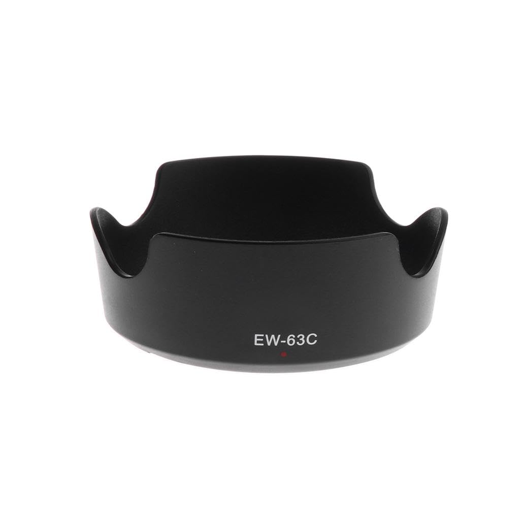 Lens Hood Compatible EW-63C for Canon EF-S 18-55mm f/3.5-5.6 is STM -Black-image-26