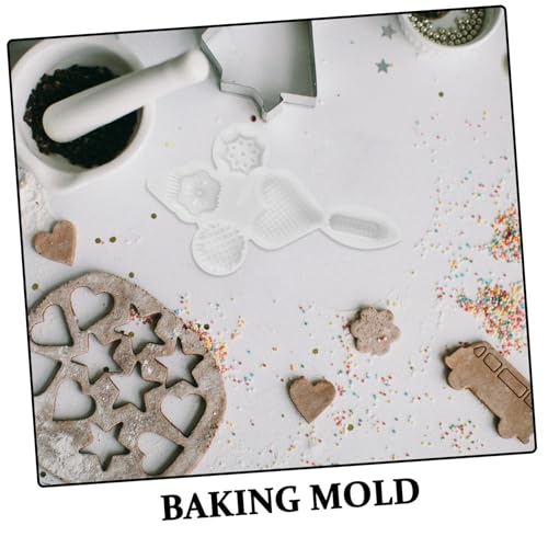 Molde para pastelería press 4 piezas estilo chino para moon cake miniatura 3