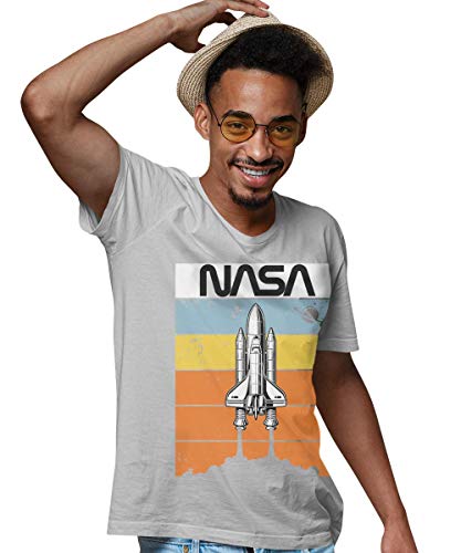 4-Pack Nasa Print Outer Space Rocket Ship Boys Short Sleeve T-Shirt | Soft Cotton Sizes 6-20 #TOP1
