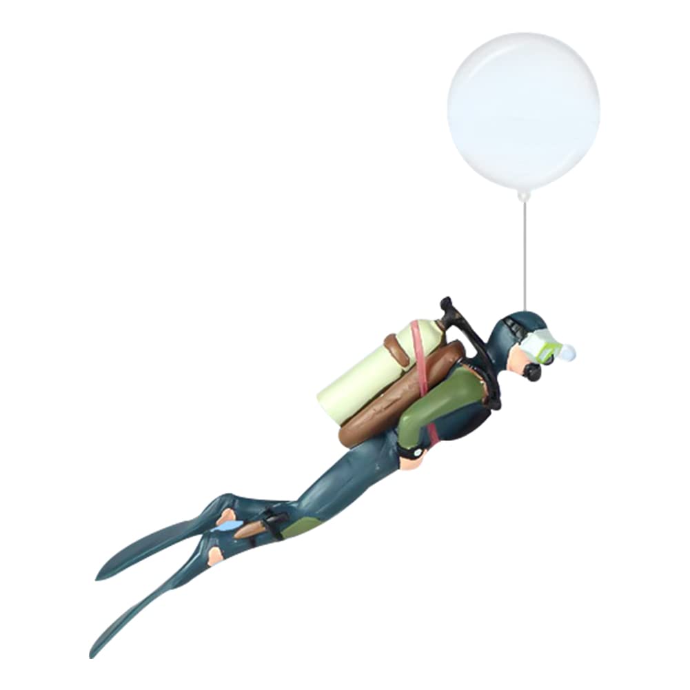 Katutude Fish Tank Diver Floating Ornament Action Figurines Aquarium Decorations, Cute Cartoon Diver with Floating Device Aquarium Landscape Fish Tank Decoration (B09Z24PNGW) Amazon Price History, Amazon Price Tracker