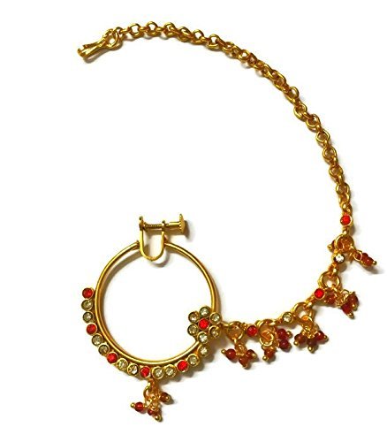 Buy Divinique Jewelry With Cubic Zirconia Bridal Nose Ring For Women On Amazon Paisawapas Com