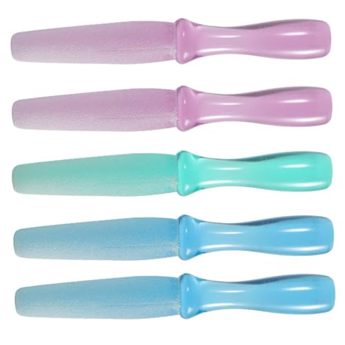 Veemoon 5 Piezas Pies Plástica Ergonómica para Eliminar Durezas Callos y Muerta Diseño Cómodo y Seguro para Cuidado Diario de Talones Agrietados Color Aleatorio