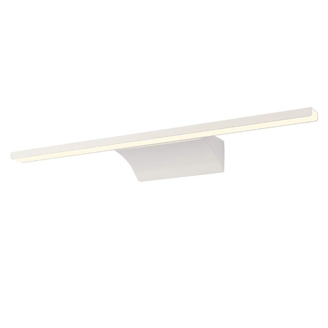 Luz espejo baño, luz espejo LED, iluminación imagen LED Lámpara frontal pared ahorro energía Blanco natural 4000K IP44 Luces aplique maquillaje LED impermeables