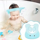 Baby Shower Cap Baby Bath Hat Children Shampoo Shower Cap Baby Bath Visor Adjustable Baby Shower Hat...