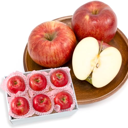 TOBIFRU 長野県産 シナノスイート 6玉入り 特秀以上 フルーツ 詰め合わせ 果物 フルーツギフト 手土産 贈り物 プレゼント 結婚 出産 お祝い 結婚内祝 出産内祝 お見舞い お供え 内祝 誕生日 法事 法要 敬老の日 お彼岸 贈答品 贈答用 快気