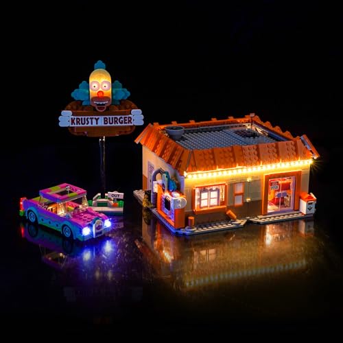 Juego de luces LED compatible con Lego 10352 The Simpsons: