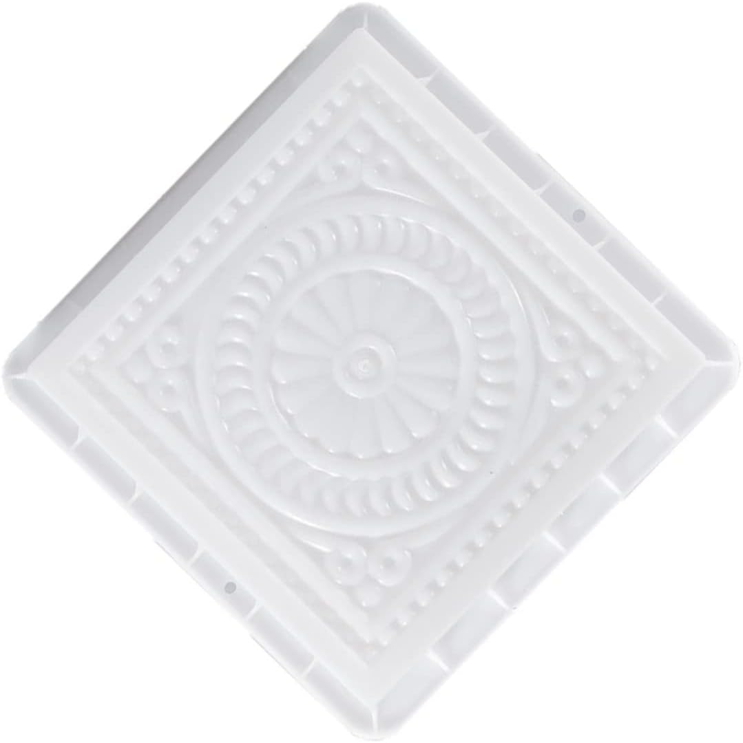Square Paving Mold DIY Stepping Stones Mould Garden Landscape Brick Pedal Making Tools Pumice Stone for Feet, Foot Callus Remover, Callus Remover for Feet, Foot Scrubber, Pedicure Tools for