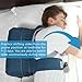 WoodyKnows Side-Sleeping Backpack, Sleep Position Trainer, Sleeping on The Side Alleviates Snoring Caused by Throat Issues (Small, Back Width＜16 Inch or 40 cm)