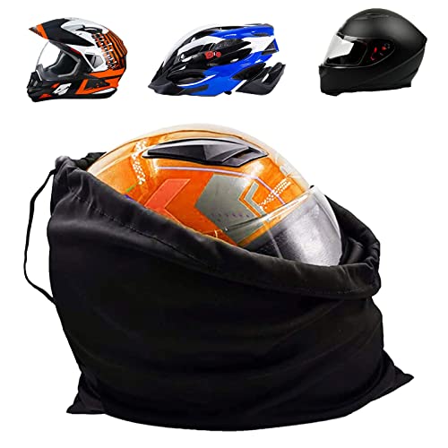 KOOUMOS Bolsa para casco de motocicleta, bolsa de esquí, bolsa de hockey, mochila ligera, bolsas de transporte grandes para deportes, equitación, viajes, motocicleta, bicicleta, hecha de tela de