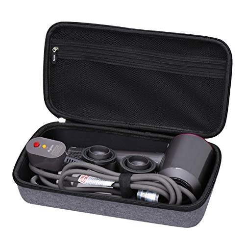 Aproca Hard Travel Storage Carrying Case for Dyson Supersonic Hair Dryer (Gray-2)