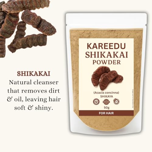 Image of Amla Reetha Shikakai Bhringraj Hibiscus Powder For Hair Growth (pack Of 5, 50g Each, Total 250g Hair Pack) Natural Hair Mask For Hair Fall Control
