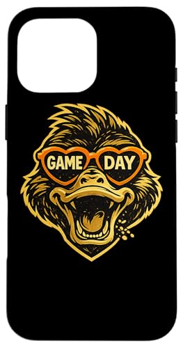 Funny Hockey Duck Game Day Vintage Shirt Fans �X�}�z�P�[�X iPhone 16 Pro Max �p
