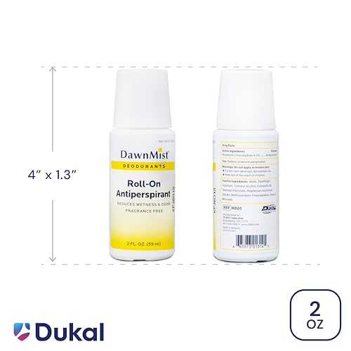 Dukal DawnMist Desodorante Antitranspirante Roll-On 2 oz Pack 2 miniatura 2