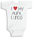 Lil Shirts I Love MY Aunt And Uncle Baby Bodysuit (0-3 Months)