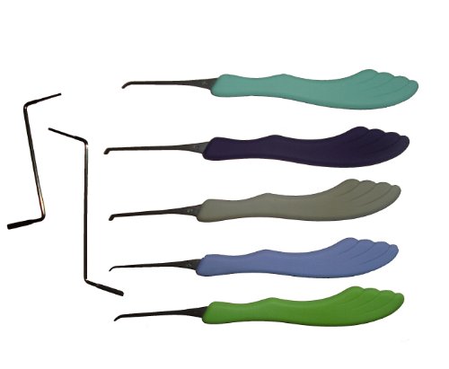 Picklock24. Ganzúas de diseño (5 unidades)