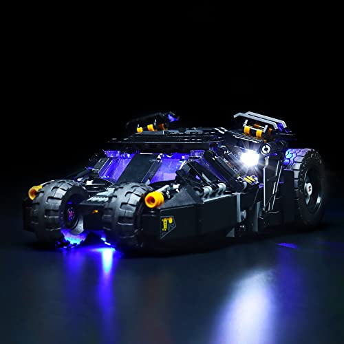 LMTIC Led Lighting Kit for Lego Batman Batmobile Tumbler 76239 Building Kit Light Kit for Lego Batmobile Tumbler Light Set Compatible with Lego 76239 (NOT Included The Lego Sets)