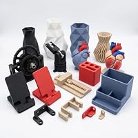 eSUN Upgraded Matte PLA Filament 1.75mm,schwarz+Cremeweiß+Grau+Feuerrot – Ansicht 8