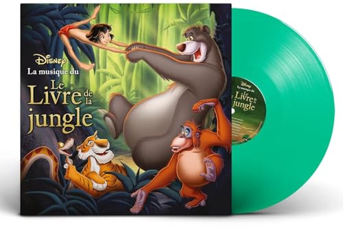 La musique du Le Livre de la Jungle [Vinyle transparent couleur vert]