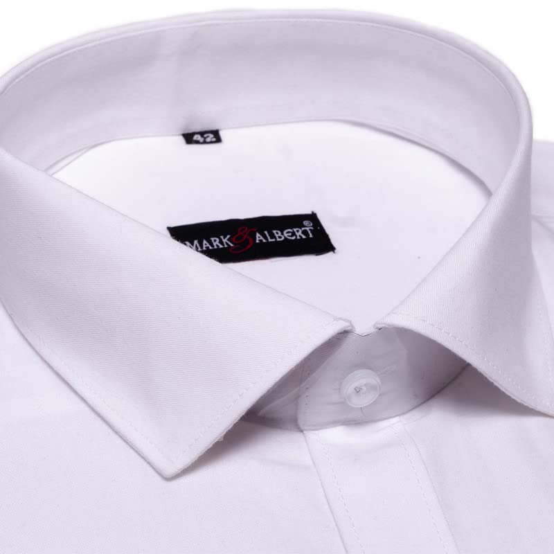 Image of MARK & ALBERT Men's Cotton Formal Shirt