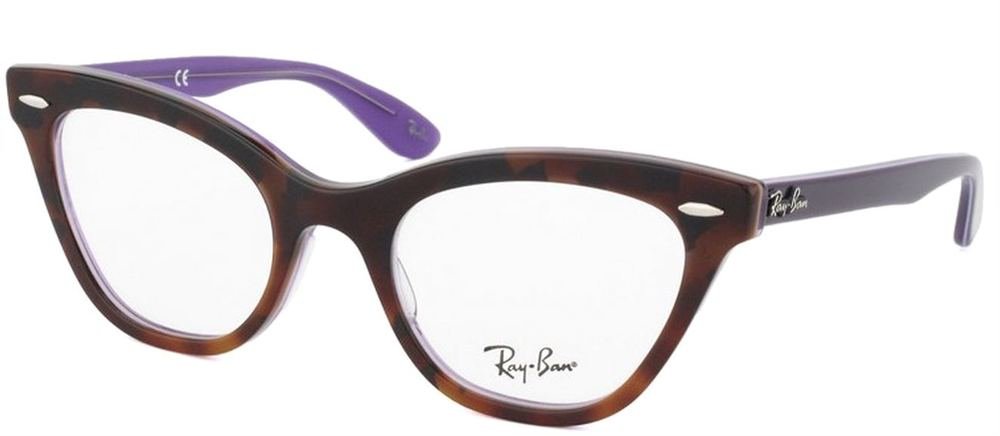 Ray-Ban RX 5226 Eyeglasses Styles - Violet Gradient Havana Frame w/Non-Rx 49 mm RX5226-5031-49