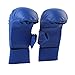HERCHR Boxing Gloves, A Pair of Boxing Gloves Karate Hand Protector with Thumb Protector Practice Equipment for Martial Arts Sports Game Training (Blue-M)