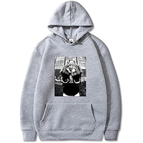 Rapper Hoodies Womens Men Harajuku Streetwear Men's Long Sleeve Sweatshirt Hip-Hop Oversized Pullover Punk Outerwear Cover