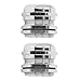 Cable Gland Easy to Install Stress Relief Cable Gland Protector Pack of 2 IP68 for Communications Industry (M37)