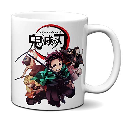 Caneca Demon Slayer Tanjiro Kimetsu no Yaiba Filme Trem