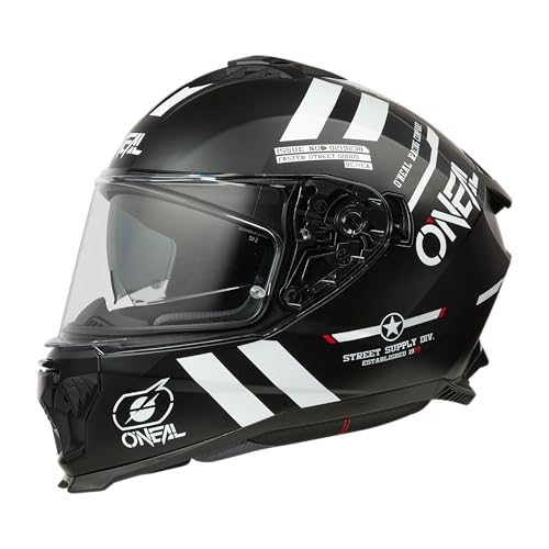 Casco Oneal Challenger Warhawk V.25 integral negro y gris con visera