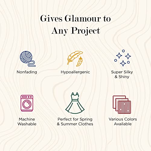 Multicolored Yarn For Crocheting - Microfiber Silk & Acrylic Yarn For Crocheting & Knitting - Lightweight & Soft Alize Diva Batik Mercerized For Scarf, Sport, Clothes - 1 Skein 100G, 383 Yds 3307 #TOP5