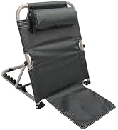 Lifting Bed Backrest with Head Pillow, Adjustable Bed Back Rest, Folding Bed Back Rest Wedge Supp...