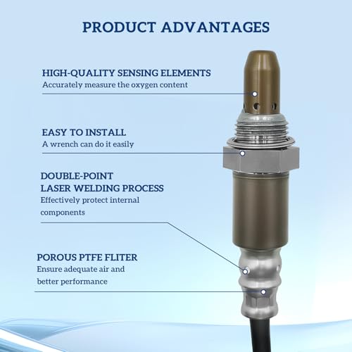 Sensor de Oxígeno para Toyota Camry y RAV4 2Pcs miniatura 5
