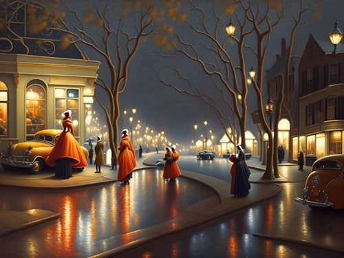 The Street poster photo SYNZPLHG toile murale 50x70cm décoration murale chambre