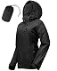 Regenjacke Damen wasserdicht von 33,000ft für Outdoor-Aktivitäten