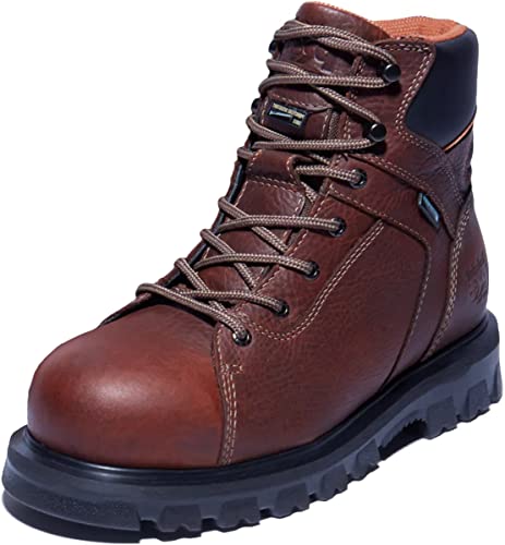 Timberland PRO Timberland PRO Women's Rigmaster 6 Inch Alloy Safety Toe Waterproof Industrial Work Boot, Brown, 8W