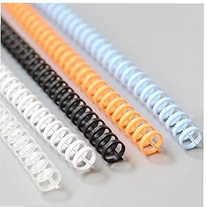 5 stks Losbladige Plastic Binding Ring Lente Spiraal Ringen voor 30 Gaten Papier Notebook Kantoorbenodigdheden…
