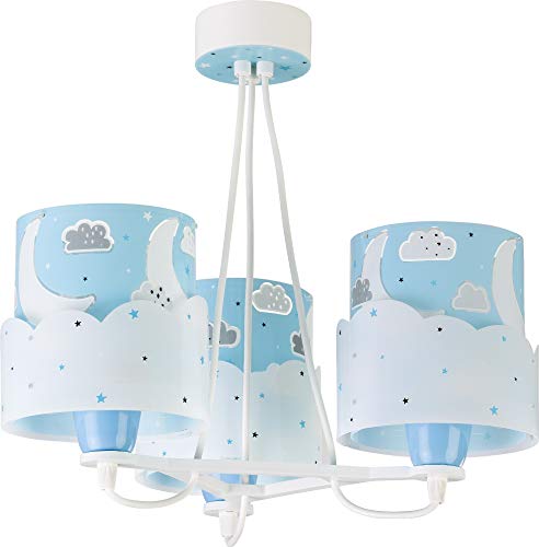 Dalber Lampada per bambini da soffitto 3 luci Moon...