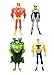 DC Universe Justice League Unlimited Exclusive Justice Guild Set of 4 Action Figures