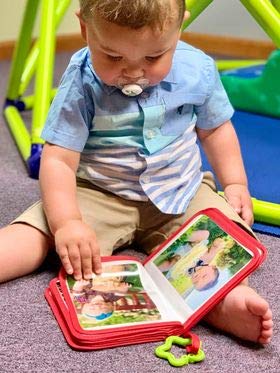 Álbum de fotos para bebês ToddleBee – Livro de fotos de bebê macio de primeiro ano | Meu primeiro li