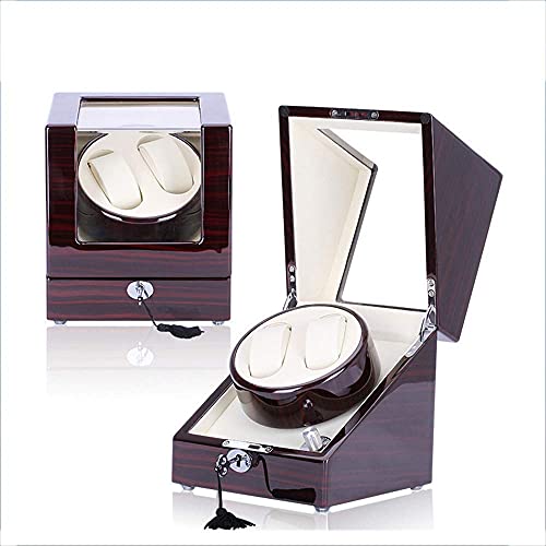 Remontoir double moteur rotatif silencieux pour boîte de montre mécanique automatique