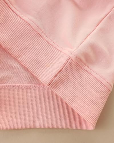 Toddler Girl Christmas Printed Round Neck Sweater Long Sleeved Cotton Casual Pullover Top4