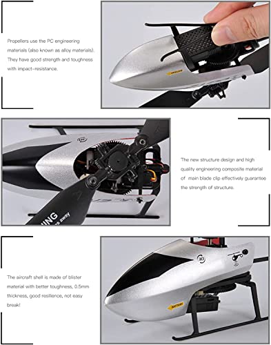 Image of GoolRC C129 V2 RC Helicopter, 4 Channel Remote Control Helicopter with 6-Axis Gyro, 2.4Ghz RC Aircraft with 3D Flips, Altitude Hold, One Key Take Off /Landing for Adults and Beginners