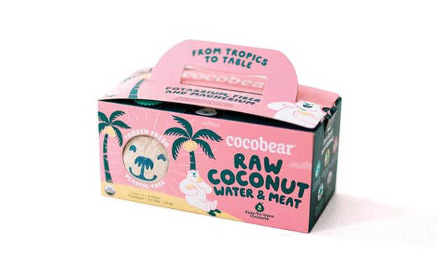 Cocobear Organic Thai Coconuts with Bamboo Drinking Straws — view 4