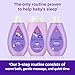 Johnson's Baby Sleepy Time Bedtime Gift Set with Relaxing NaturalCalm Aromas, Bedtime Baby Bath Shampoo, Wash & Lotion, Baby Bedtime Essentials, Hypoallergenic & Paraben-Free, 3 Items
