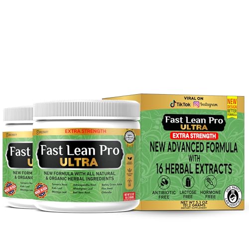 GREENVIFY Fast Lean Pro Ultra Advanced Thermogenic Formula Daily Metabolic Support Powder 30 Servings