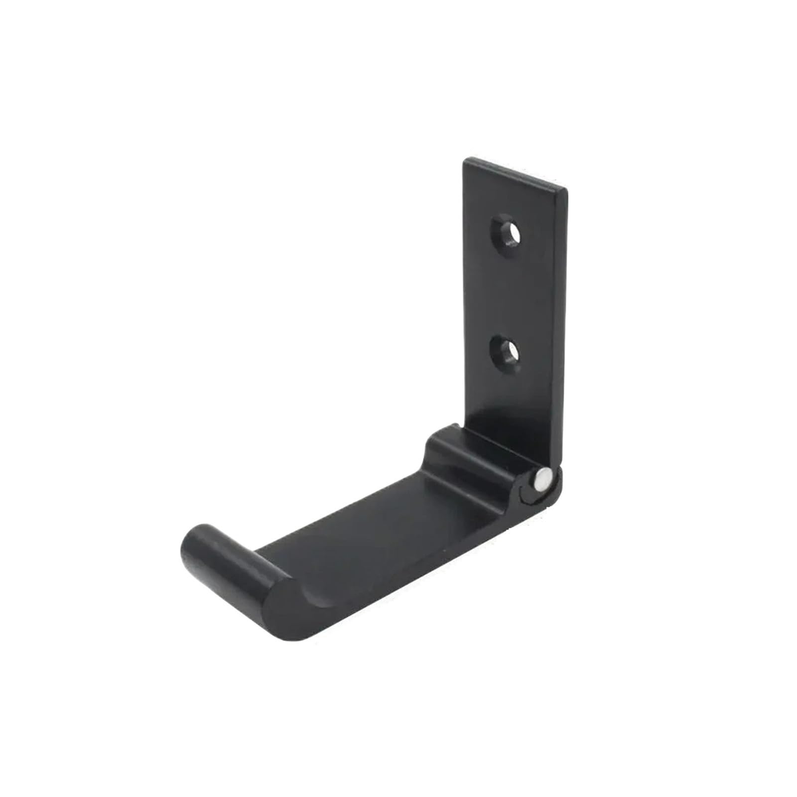 Saaygdfg Folding Aluminum Wall Hook, Space Saving Coat Towel Hanger with Screws for Bathroom Kitchen Door(A)